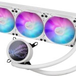 Asus ROG Ryuo III 360 ARGB Υδρόψυξη Επεξεργαστή Τριπλού Ανεμιστήρα 120mm για Socket AM4/AM5/1700/1200/115x Λευκή