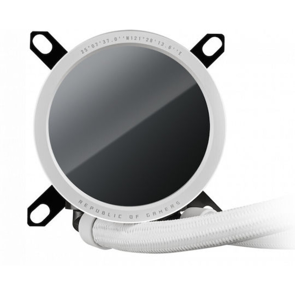 Asus ROG Ryuo III 360 ARGB Υδρόψυξη Επεξεργαστή Τριπλού Ανεμιστήρα 120mm για Socket AM4/AM5/1700/1200/115x Λευκή