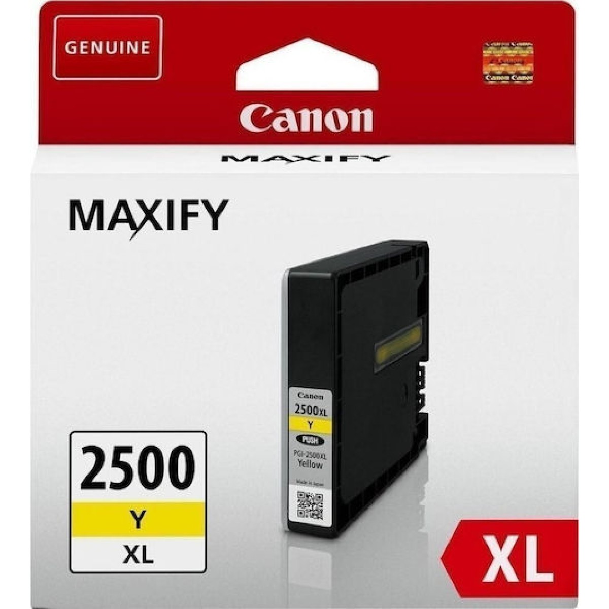 Canon PGI-2500XL Γνήσιο Μελάνι Εκτυπωτή InkJet Κίτρινο (9267B001)
