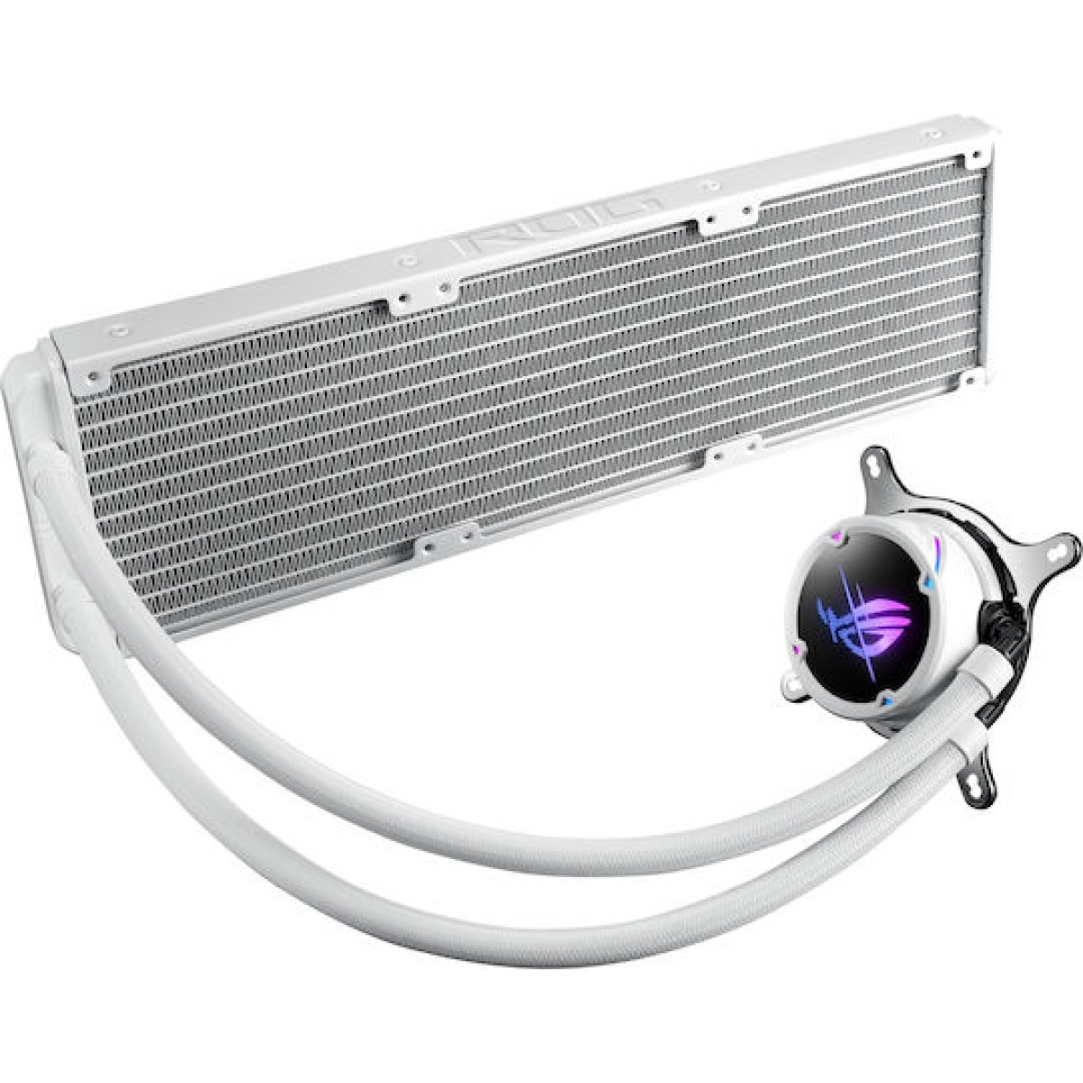 Asus ROG Strix LC II 360 ARGB Υδρόψυξη Επεξεργαστή Τριπλού Ανεμιστήρα 120mm για Socket AM4/1700/1200/115x Λευκή