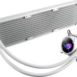 Asus ROG Strix LC II 360 ARGB Υδρόψυξη Επεξεργαστή Τριπλού Ανεμιστήρα 120mm για Socket AM4/1700/1200/115x Λευκή