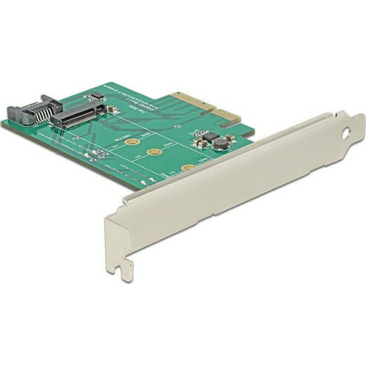 DeLock Κάρτα PCIe σε θύρες M.2