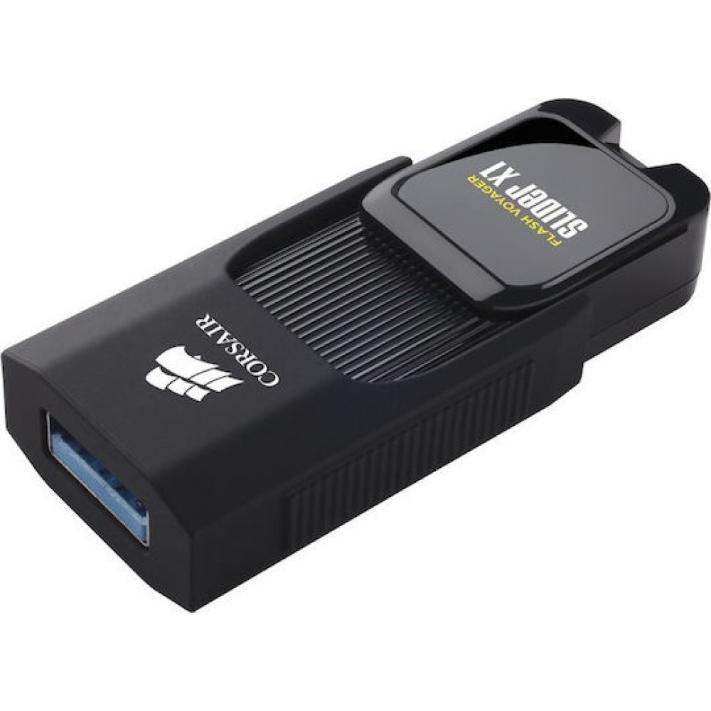 Corsair Voyager Slider X1 128GB USB 3.0 Stick Μαύρο