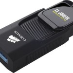 Corsair Voyager Slider X1 128GB USB 3.0 Stick Μαύρο