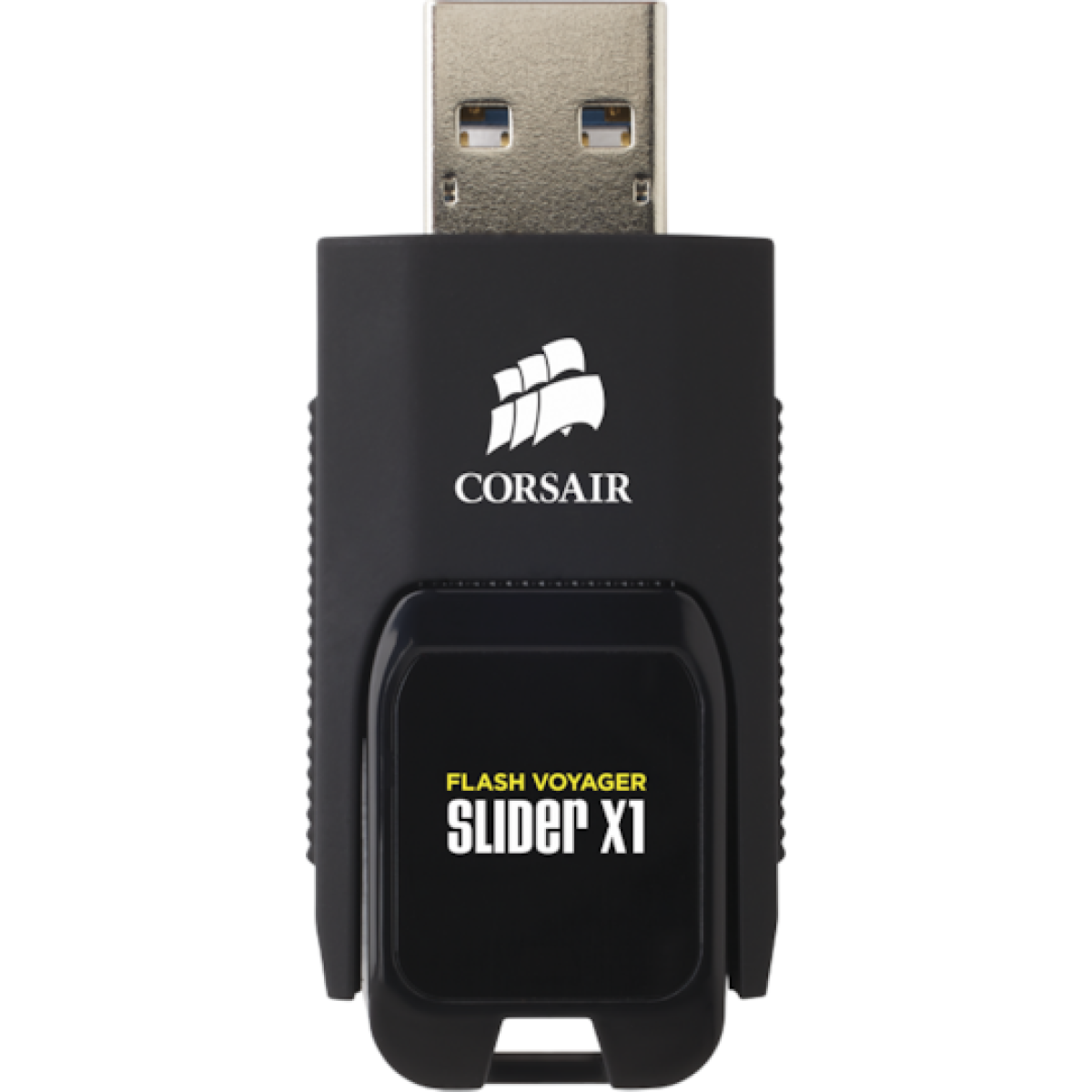 Corsair Voyager Slider X1 256GB USB 3.0 Stick Μαύρο