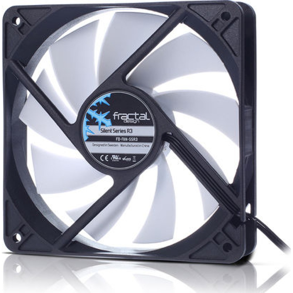 Fractal Design Silent Series R3 Case Fan 50mm με Σύνδεση 3-Pin Λευκό
