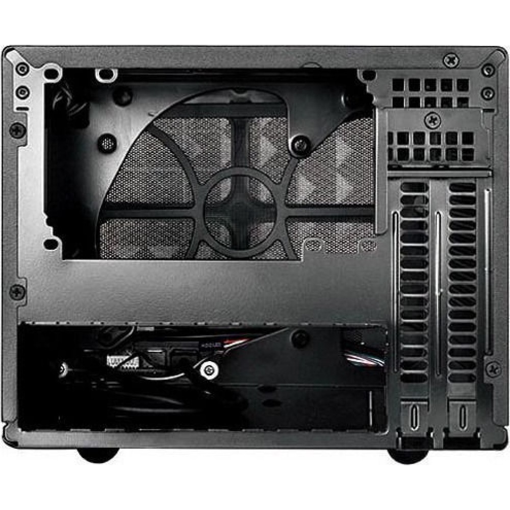 Silverstone Sugo SG13B Mini Tower Κουτί Υπολογιστή Μαύρο