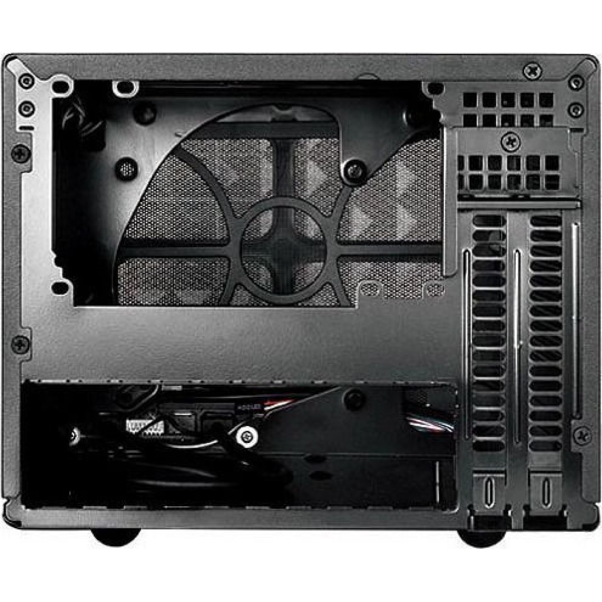 Silverstone Sugo SG13B Mini Tower Κουτί Υπολογιστή Μαύρο