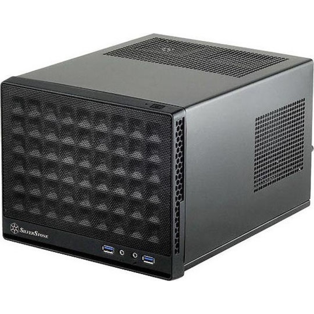 Silverstone Sugo SG13B Mini Tower Κουτί Υπολογιστή Μαύρο