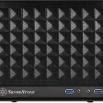 Silverstone Sugo SG13B Mini Tower Κουτί Υπολογιστή Μαύρο