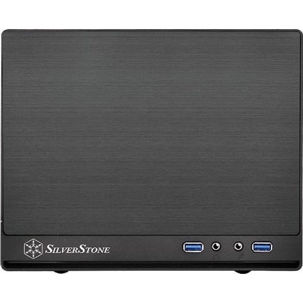 Silverstone Sugo SG13B-Q Cube Κουτί Υπολογιστή Μαύρο