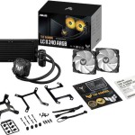 Asus TUF Gaming LC 240 II Υδρόψυξη Επεξεργαστή Διπλού Ανεμιστήρα 120mm για Socket AM4/AM5/1200/115x με ARGB Φωτισμό