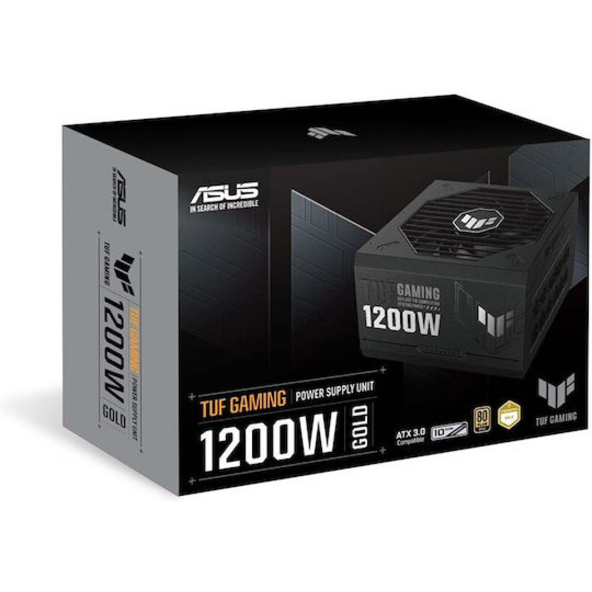Asus TUF Gaming 1200W Gold 1200W Μαύρο Τροφοδοτικό Υπολογιστή Full Modular 80 Plus Gold