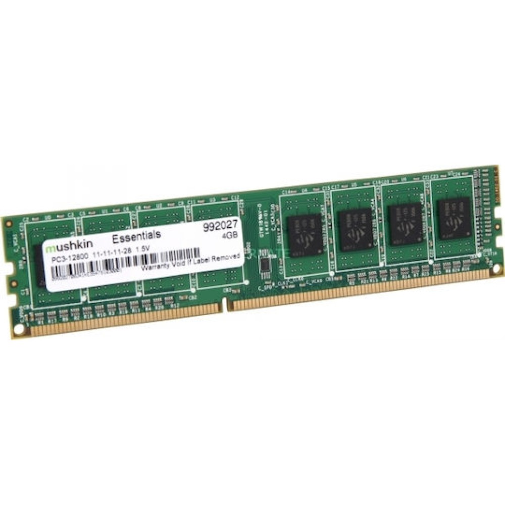 Mushkin Essentials DDR3 με Module 1x4GB και Ταχύτητα 1600 για Desktop