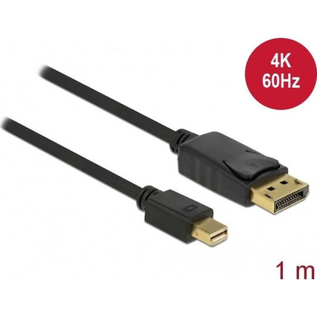 DeLock DisplayPort Cable DisplayPort male - mini DisplayPort male 1m (82698)
