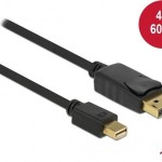 DeLock DisplayPort Cable DisplayPort male - mini DisplayPort male 1m (82698)