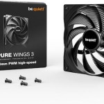 Be Quiet Pure Wings 3 Case Fan 140mm με Σύνδεση 4-Pin PWM