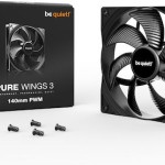 Be Quiet Pure Wings 3 Case Fan 140mm με Σύνδεση 4-Pin PWM