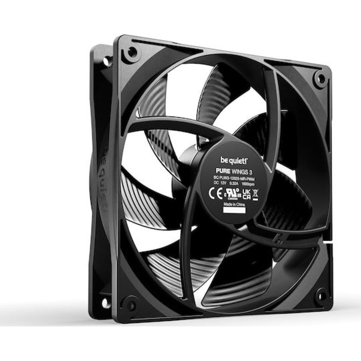 Be Quiet Pure Wings 3 Case Fan 120mm με Σύνδεση 4-Pin PWM