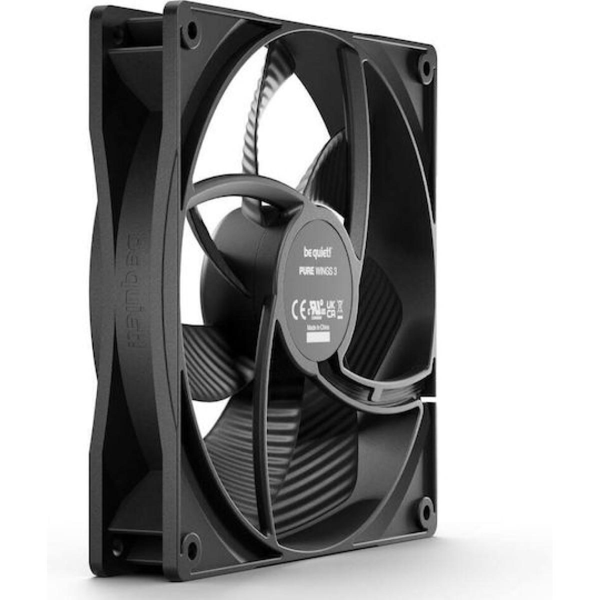 Be Quiet Pure Wings 3 Case Fan 120mm με Σύνδεση 3-Pin