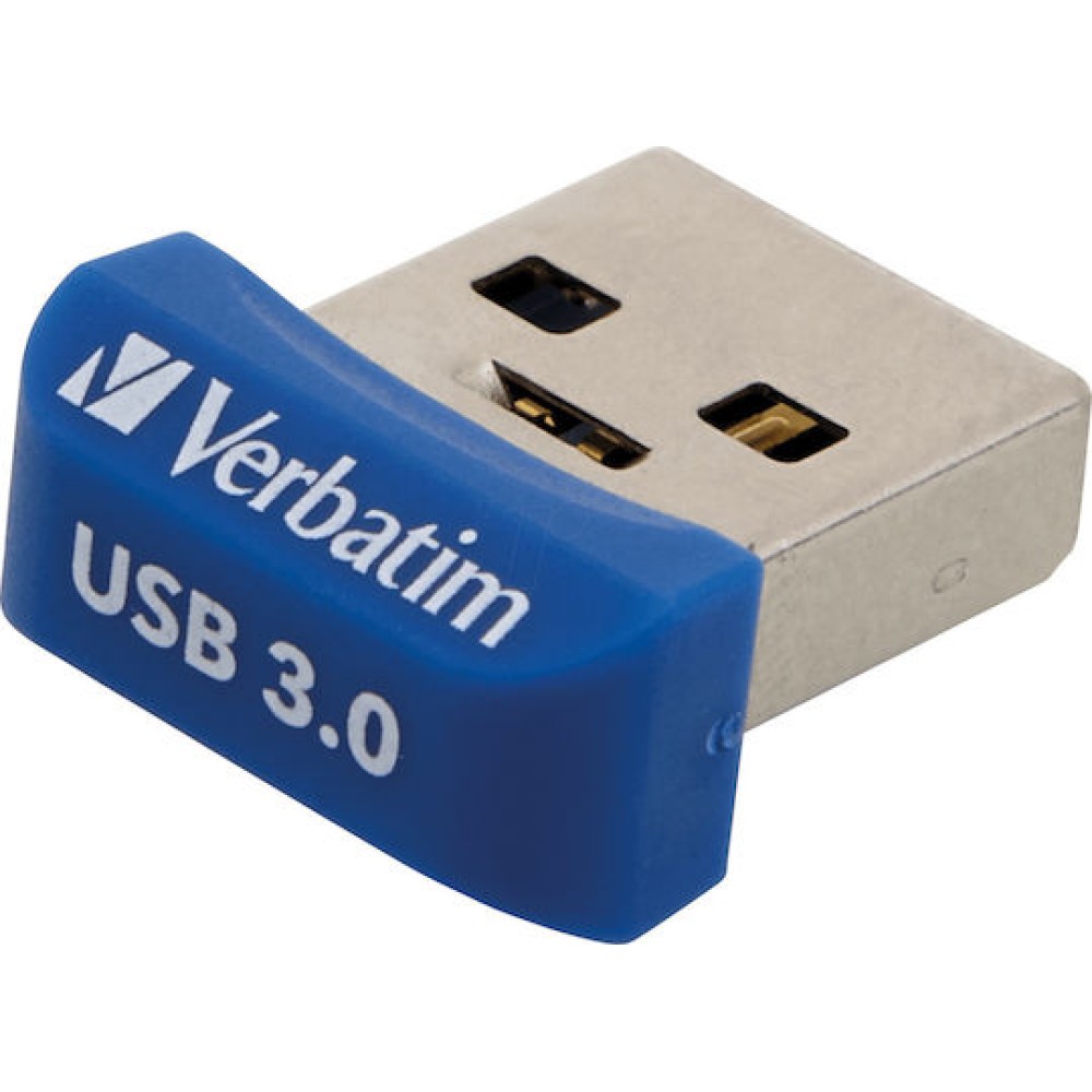 Verbatim Store 'n' Stay Nano 64GB USB 3.0 Stick Μπλε