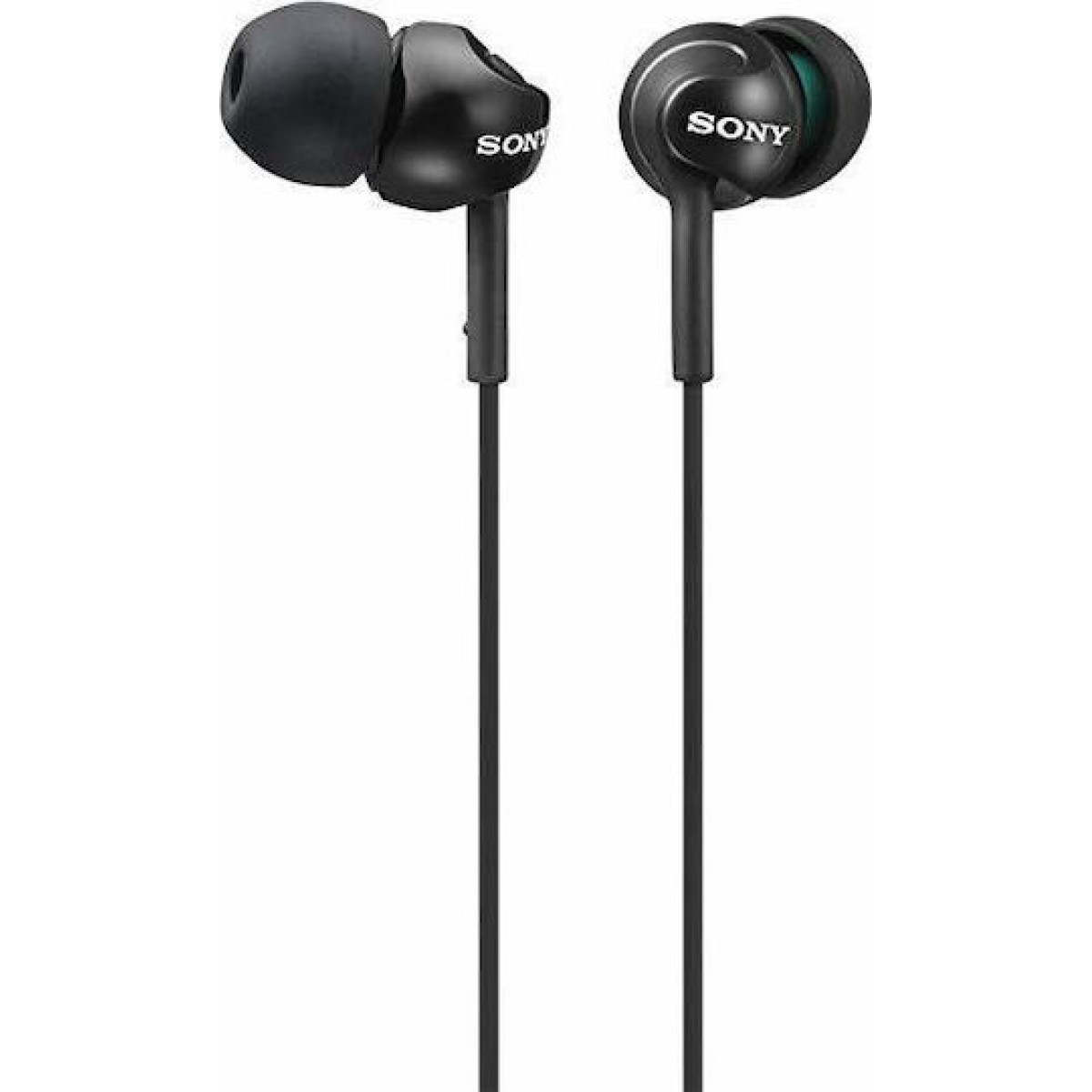 Sony MDR-EX110AP In-ear Handsfree με Βύσμα 3.5mm Μαύρο