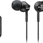 Sony MDR-EX110AP In-ear Handsfree με Βύσμα 3.5mm Μαύρο