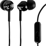Sony MDR-EX110AP In-ear Handsfree με Βύσμα 3.5mm Μαύρο