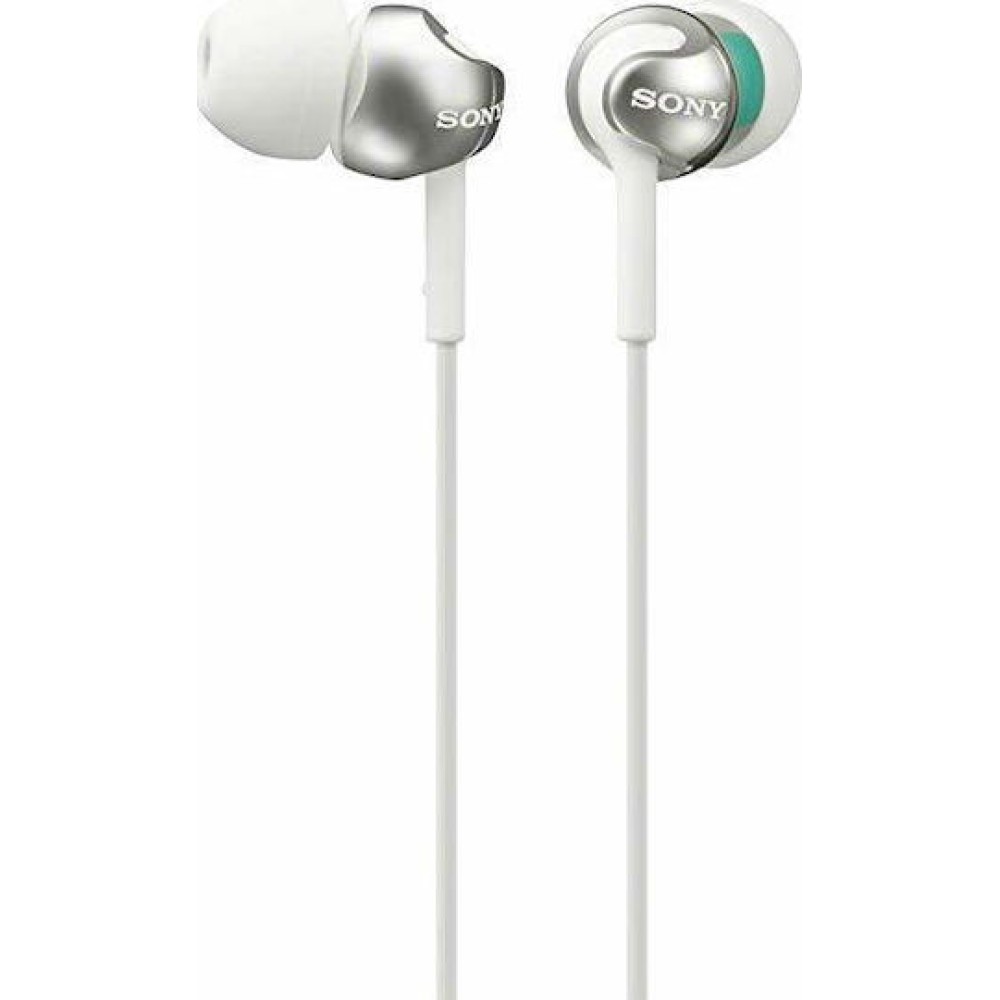 Sony MDR-EX110AP In-ear Handsfree με Βύσμα 3.5mm Λευκό
