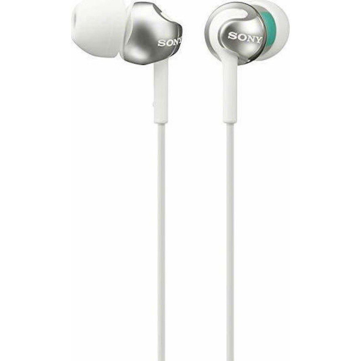 Sony MDR-EX110AP In-ear Handsfree με Βύσμα 3.5mm Λευκό