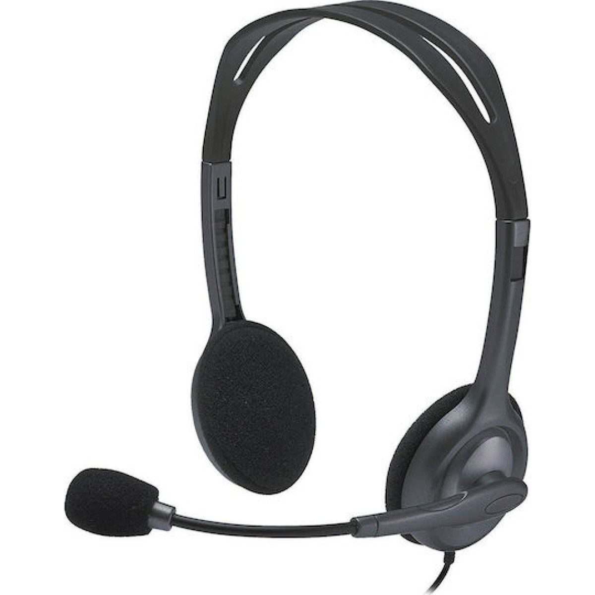 Logitech H111 On Ear Multimedia Ακουστικά με μικροφωνο και σύνδεση 3.5mm Jack