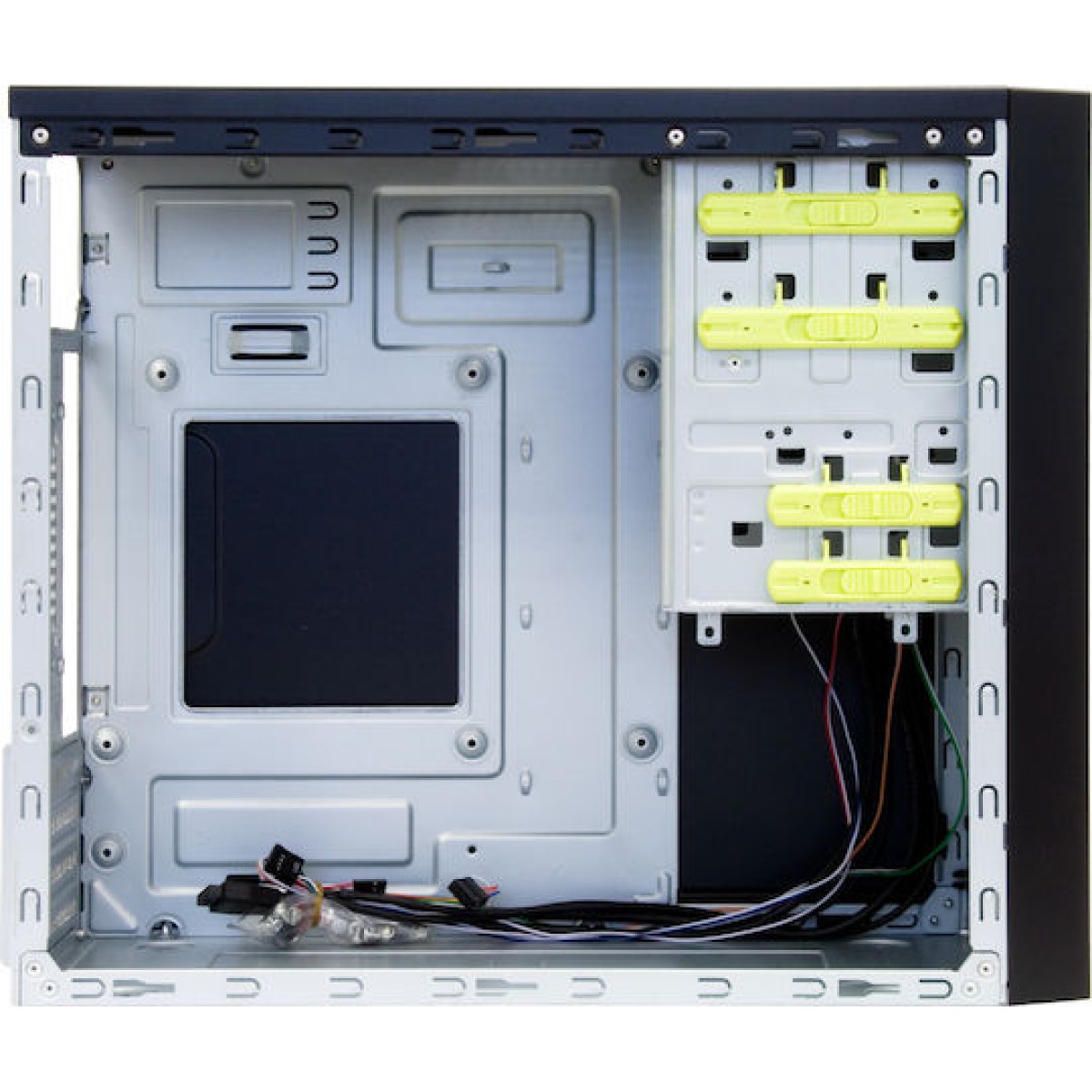 Chieftec HT-01B-350S8 Mini Tower Κουτί Υπολογιστή Μαύρο