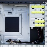 Chieftec HT-01B-350S8 Mini Tower Κουτί Υπολογιστή Μαύρο