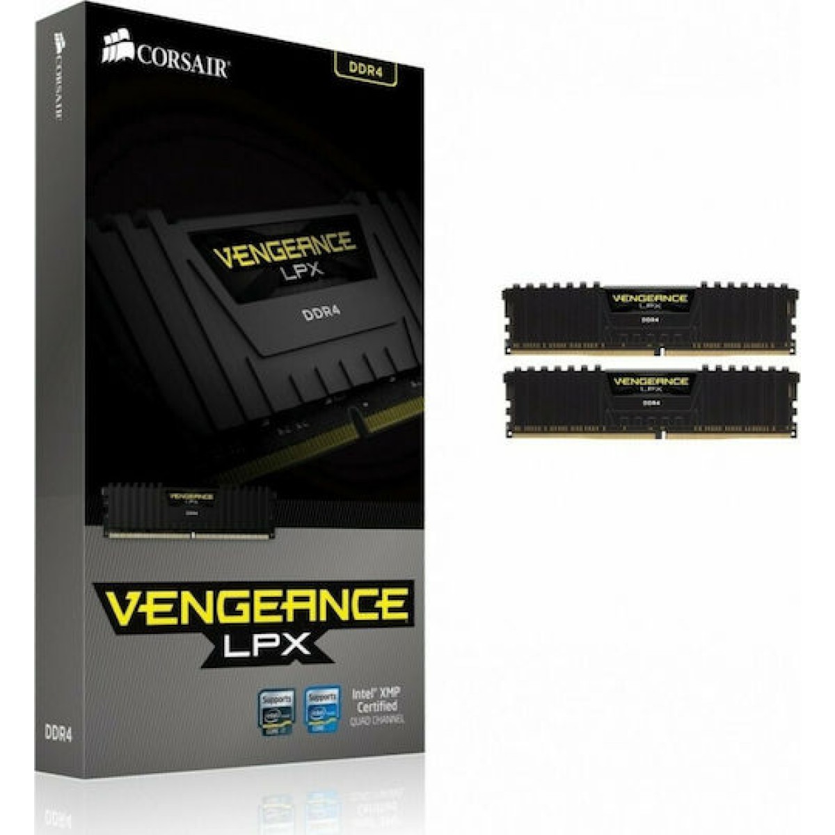 Corsair Vengeance LPX DDR4 16GB RAM με 2x8GB Modules και Ταχύτητα 3000 για Desktop