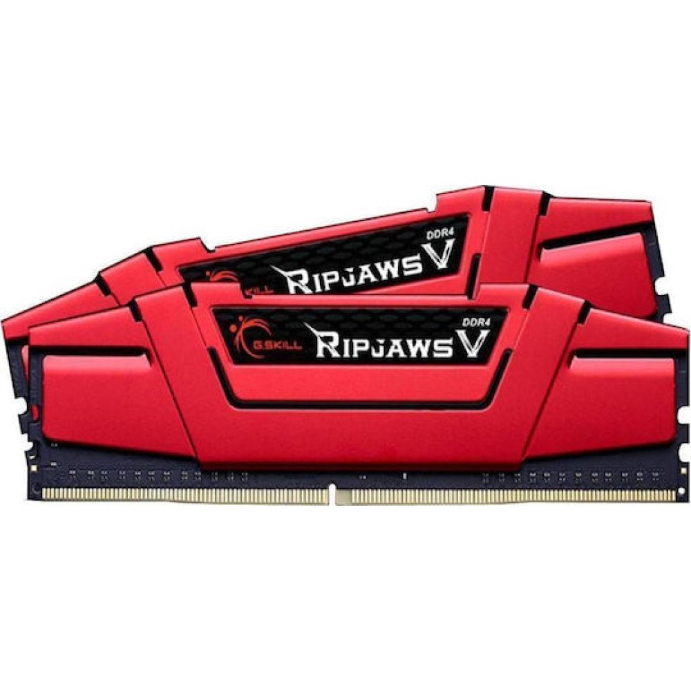 G.Skill Ripjaws V DDR4 8GB RAM με 2x4GB Modules και Ταχύτητα 2133 για Desktop