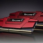 G.Skill Ripjaws V DDR4 8GB RAM με 2x4GB Modules και Ταχύτητα 2133 για Desktop