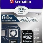 Verbatim Pro microSDXC 64GB Class 10 U3 UHS-I με αντάπτορα