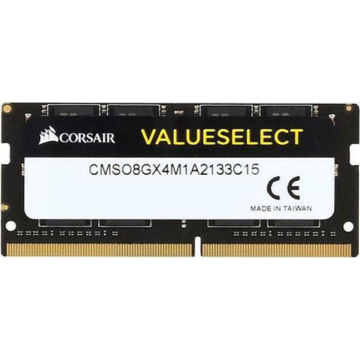 Corsair Value Select DDR4 με Module 1x8GB και Ταχύτητα 2133 για Laptop