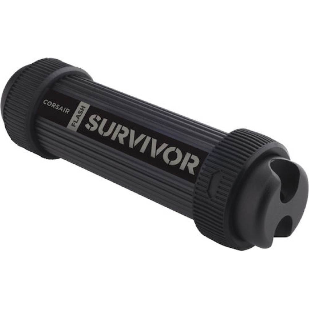Corsair Flash Survivor Stealth 64GB USB 3.0 Stick Μαύρο