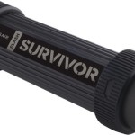 Corsair Flash Survivor Stealth 64GB USB 3.0 Stick Μαύρο