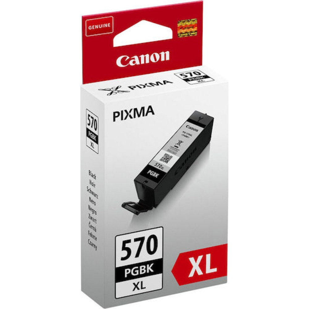 Canon PGI-570XL Γνήσιο Μελάνι Εκτυπωτή InkJet Μαύρο (0318C001)