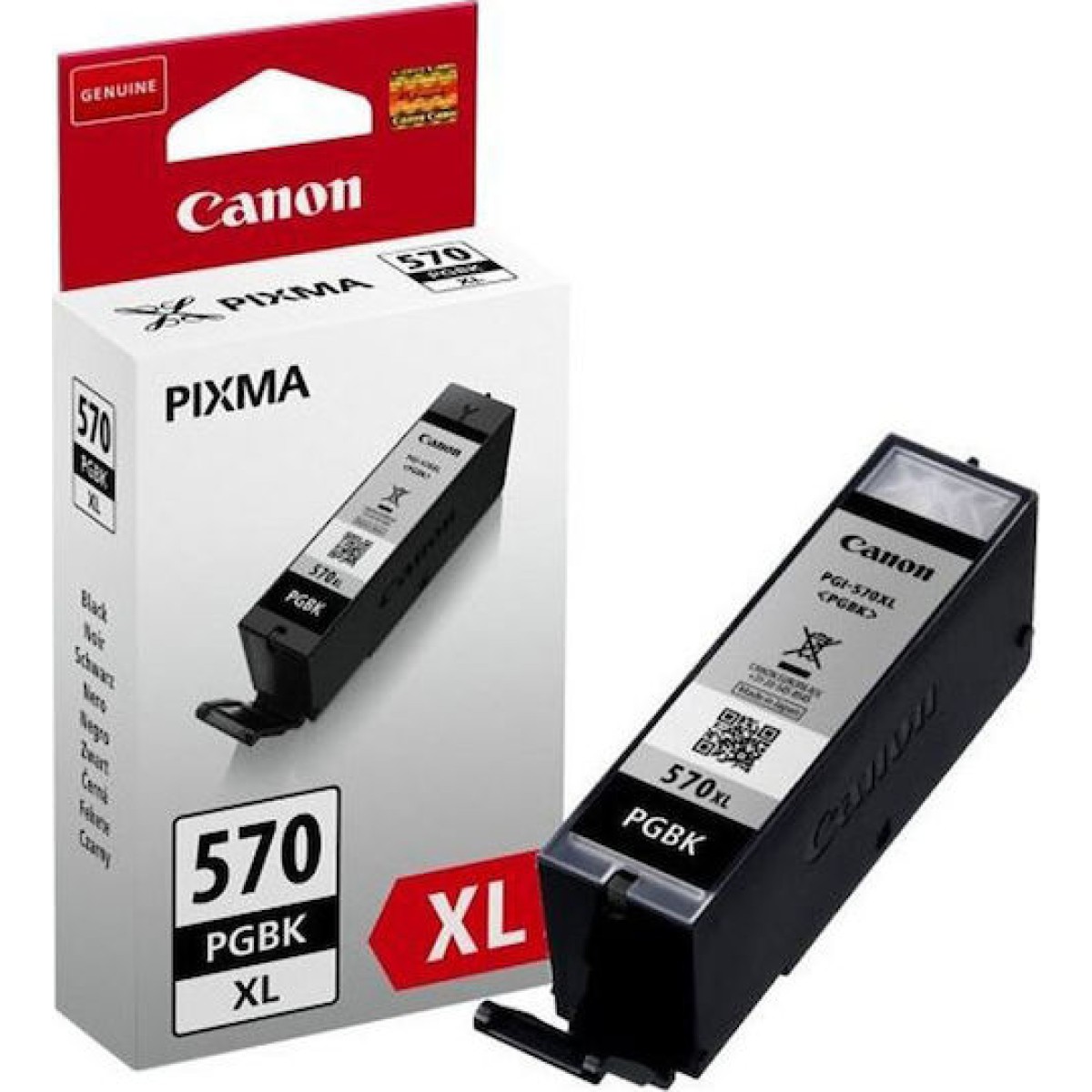 Canon PGI-570XL Γνήσιο Μελάνι Εκτυπωτή InkJet Μαύρο (0318C001)