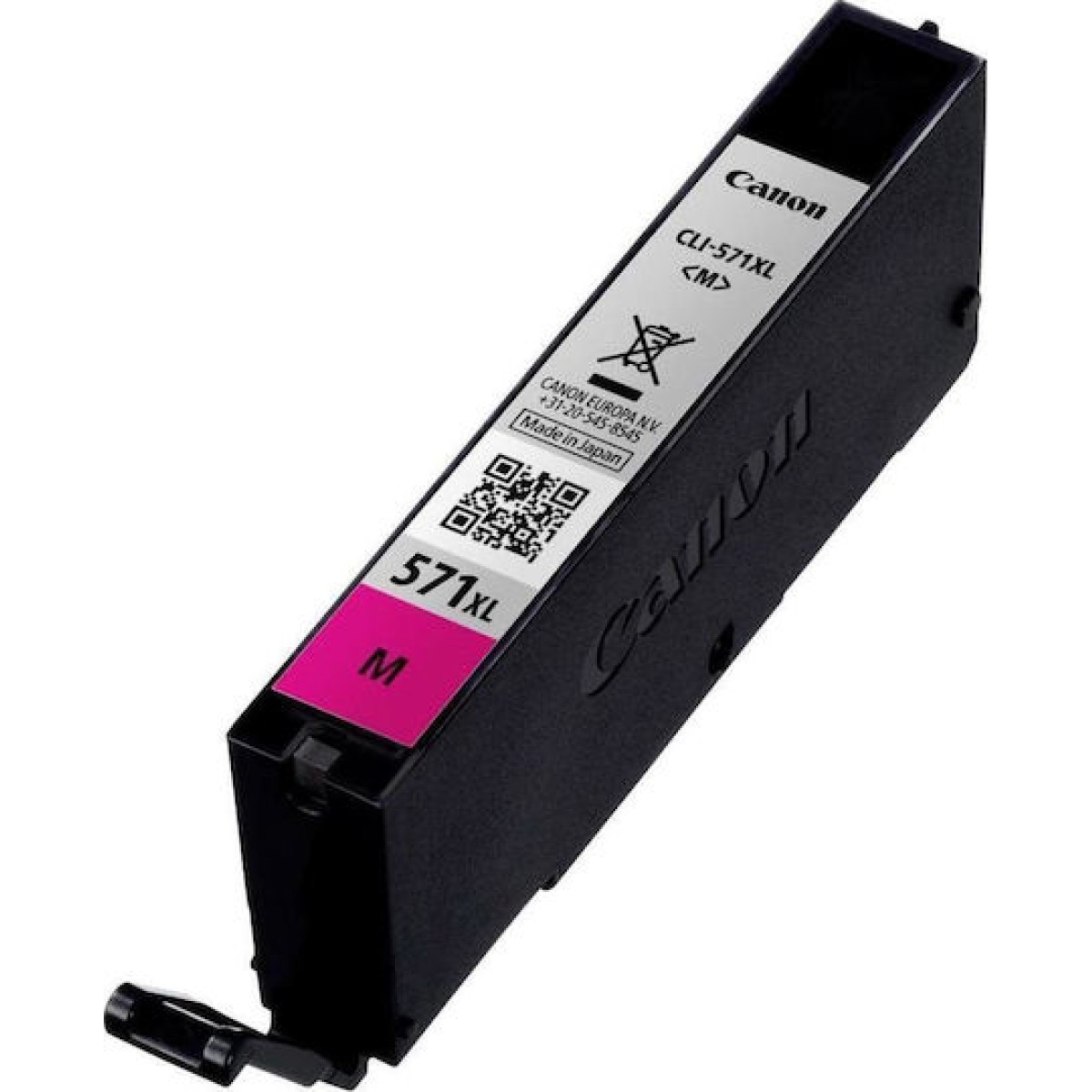 Canon CLI-571XL Γνήσιο Μελάνι Εκτυπωτή InkJet Ματζέντα (0333C001)