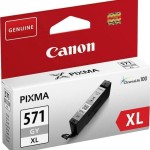 Canon CLI-571XL Γνήσιο Μελάνι Εκτυπωτή InkJet Γκρι (0335C001)
