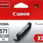 Canon CLI-571XL Γνήσιο Μελάνι Εκτυπωτή InkJet Γκρι (0335C001)
