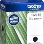 Brother LC22E Γνήσιο Μελάνι Εκτυπωτή InkJet Μαύρο (LC-22EBK)