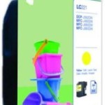 Brother LC221 Γνήσιο Μελάνι Εκτυπωτή InkJet Κίτρινο (LC-221Y)