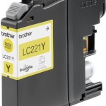 Brother LC221 Γνήσιο Μελάνι Εκτυπωτή InkJet Κίτρινο (LC-221Y)