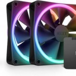 NZXT F120 RGB Duo Case Fan με Σύνδεση 4-Pin PWM 3τμχ