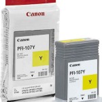 Canon PFI-107 Γνήσιο Μελάνι Εκτυπωτή InkJet Κίτρινο (6708B001)